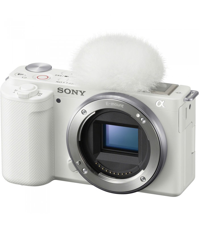 برسی دوربین بدون آینه سونی مدل ZV-E10 رنگ سفید