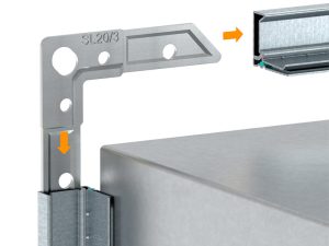 پروفیل فلنج گوشه یا کرنر گالوانیزه مناسب کانال کشی سنتی کولر و تهویه