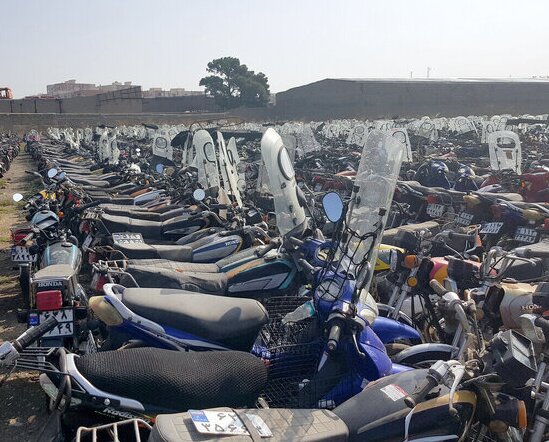 تهران اعلام آمار موتورسیکلتهای فرسوده در تهران