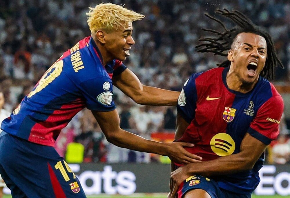 قهرمانی بارسلونا با فتح ال‌کلاسیکو/ شلیک کونده به قلب کارلتو