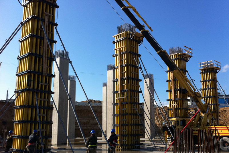 انواع قالب های ستون و کاربردهای هر کدام