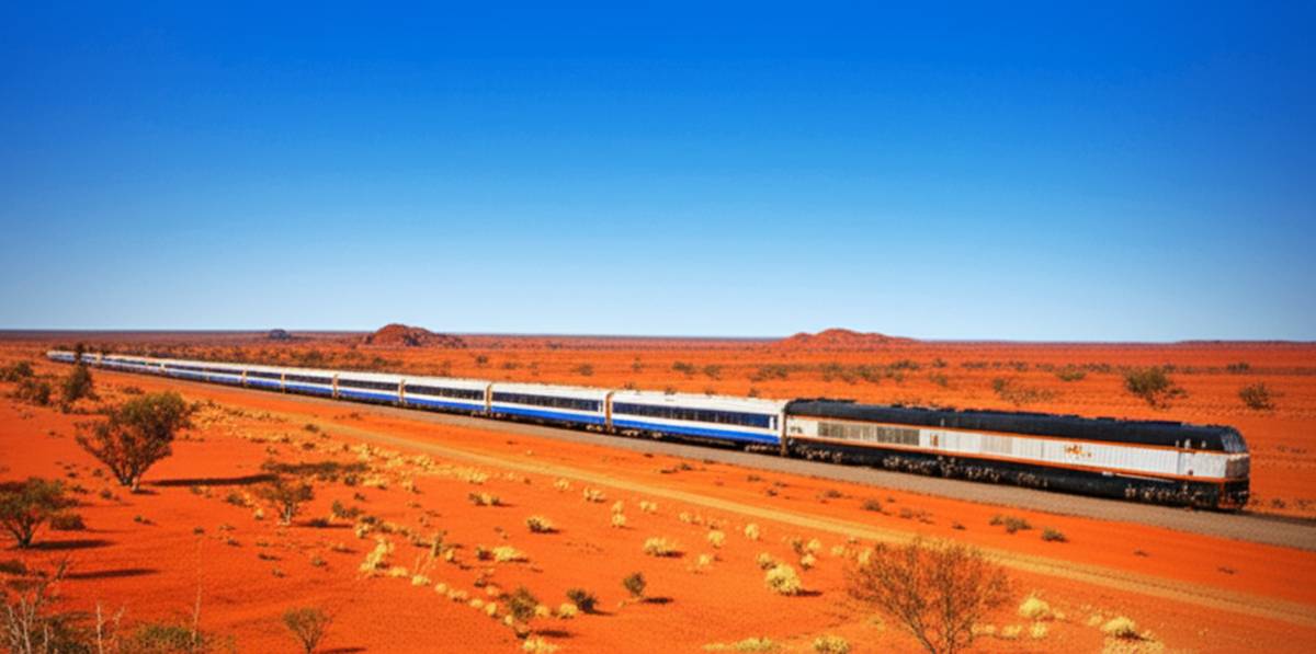 The Ghan استرالیا | زیباترین مسیر قطار جهان
