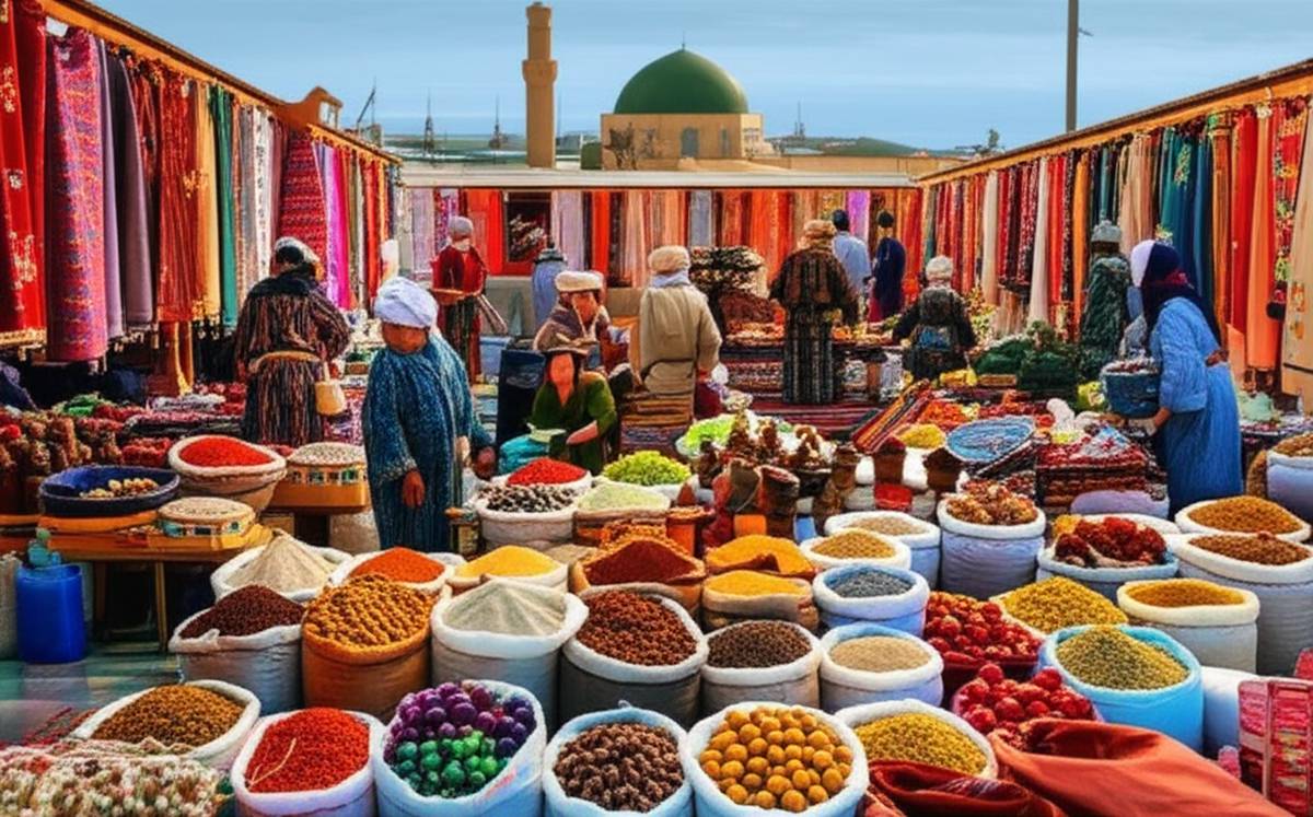 بندر ترکمن: کاوش در بازارهای سنتی متنوع و پرجنب وجوش