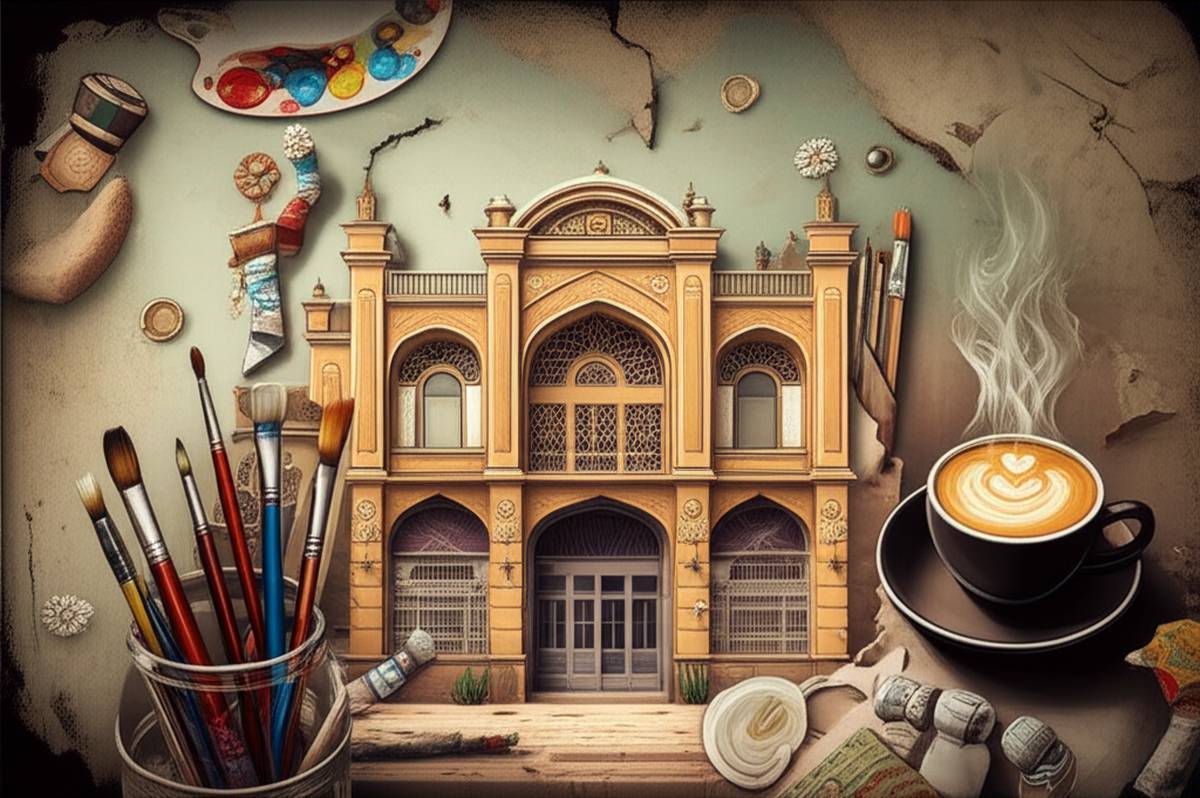 کافه هنر بوشهر | پاتوقی هنری با عطر قهوه و حال خوب