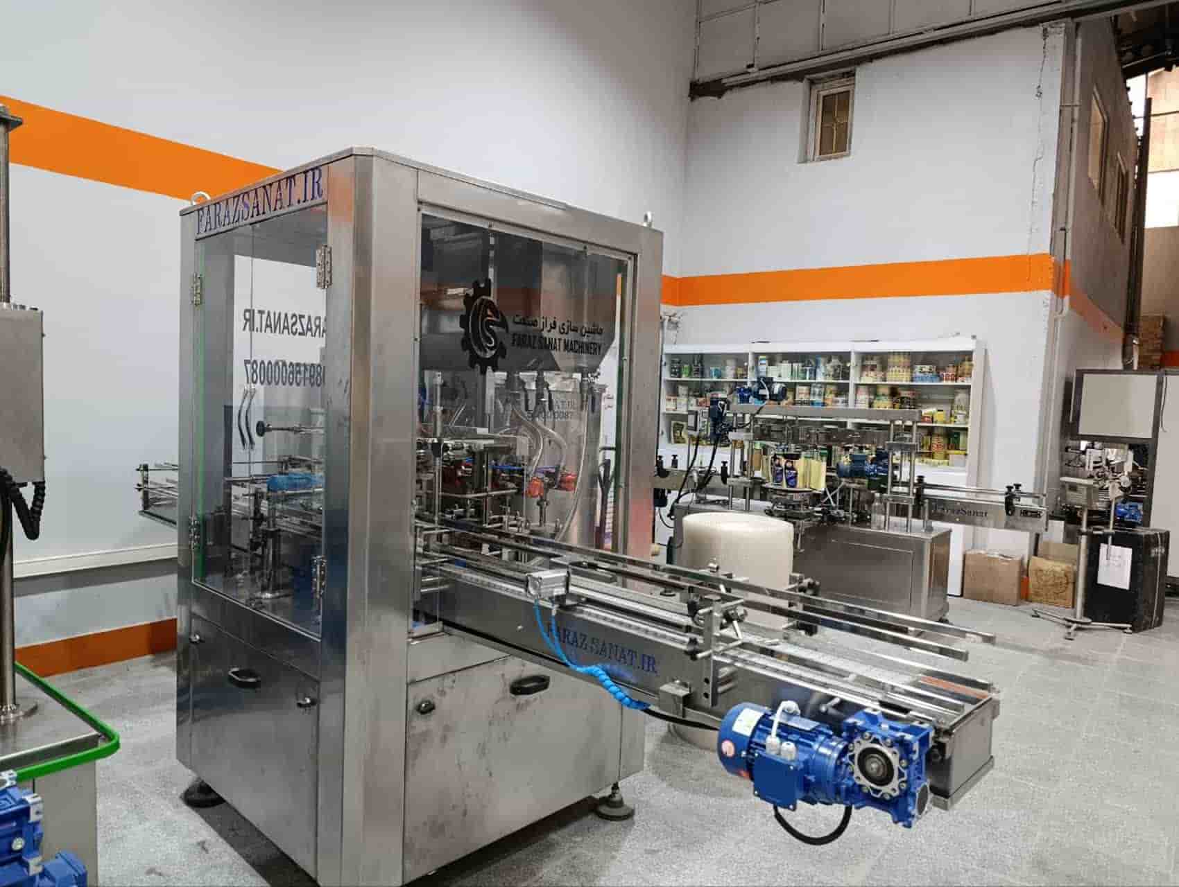 آشنایی با دستگاه پرکن مایعات ماشین سازی فراز صنعت