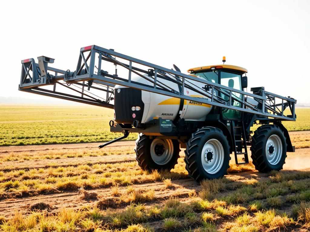 انباکس سمپاش ۱۰۰۰ لیتری سوارشونده با بوم هیدرولیک