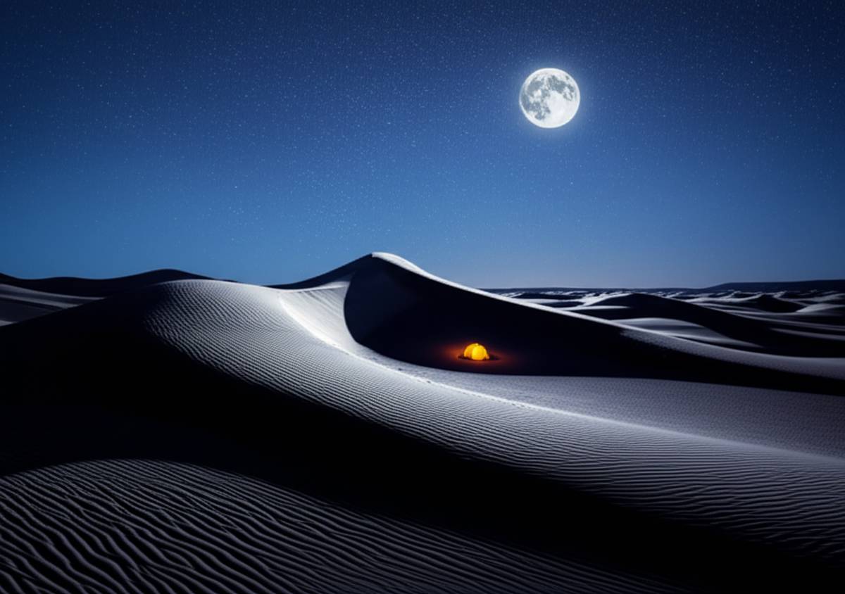 چرا کویر شب ها سرد است؟ | دلایل علمی افت ناگهانی دما